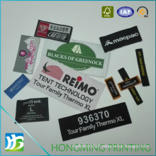 High Quality Woven Loop Fold Label